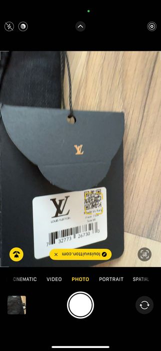 Louis Vuitton-Оригинални мъжки дънки М размер/50 номер