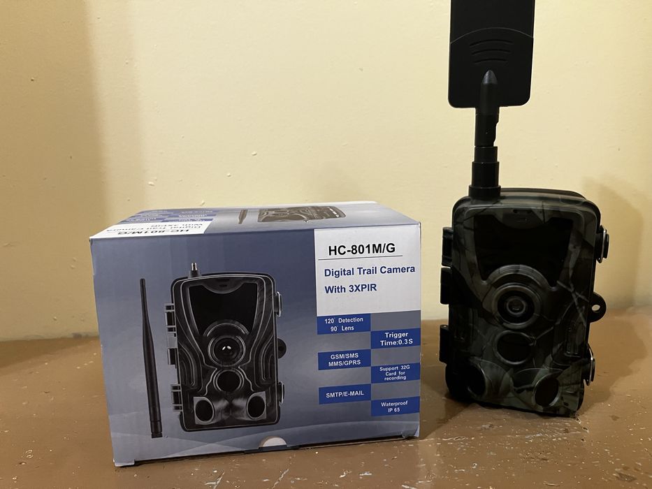 Нова ловна камера HC-801M/G с 3 PIR сензора и SIM модул