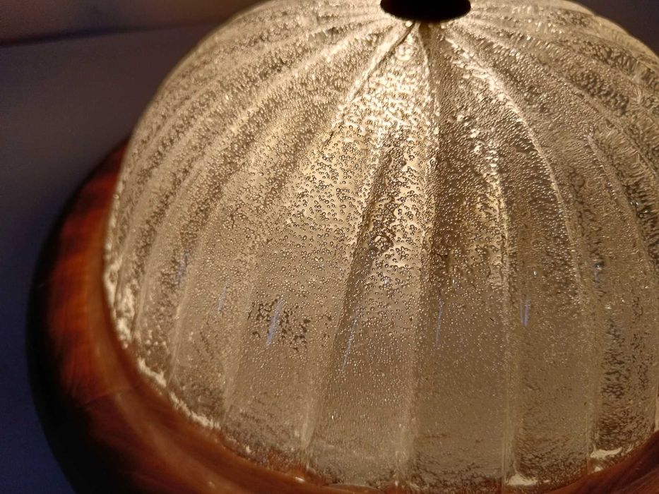 Plafoniera (1 din 2) Barovier i Toso, Murano, Art Deco, vintage