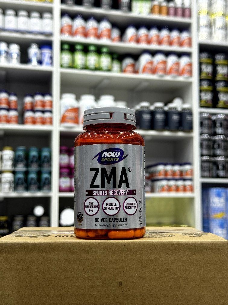 Now Sports ZMA 30 servings, витамины комплекс.