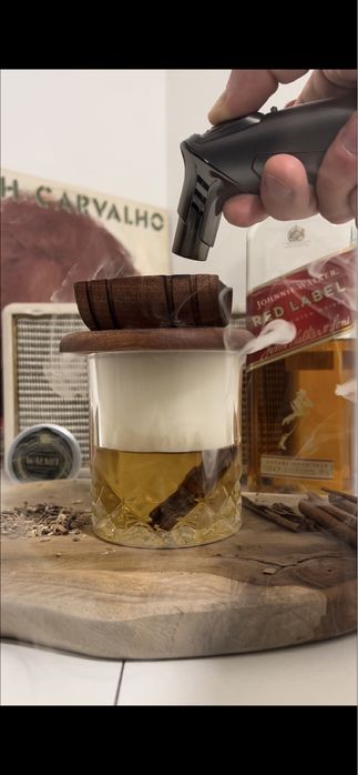 afumator pentru bauturi si whiskey