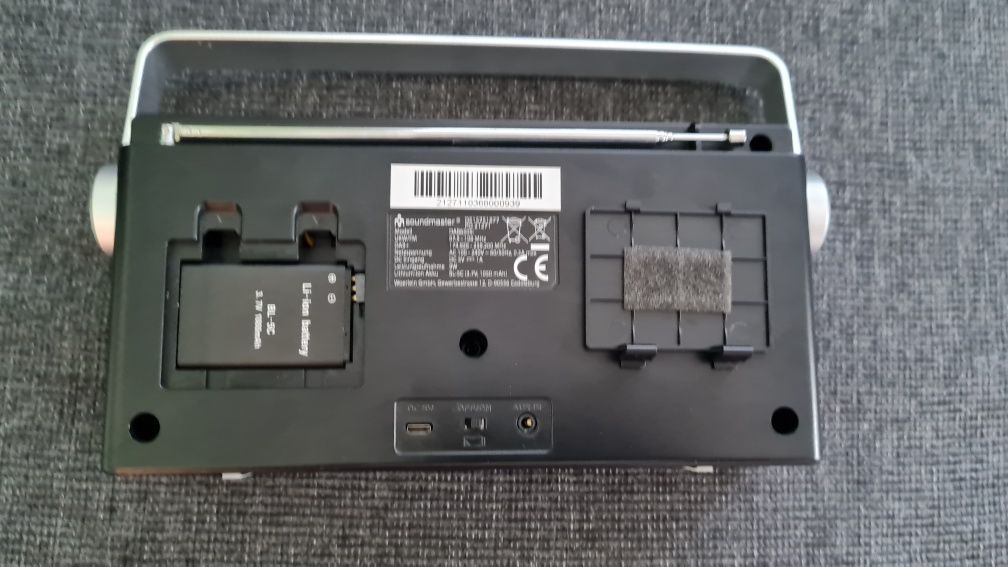 Цифрово Stereo DAB+, FM радио, марка Soundmaster