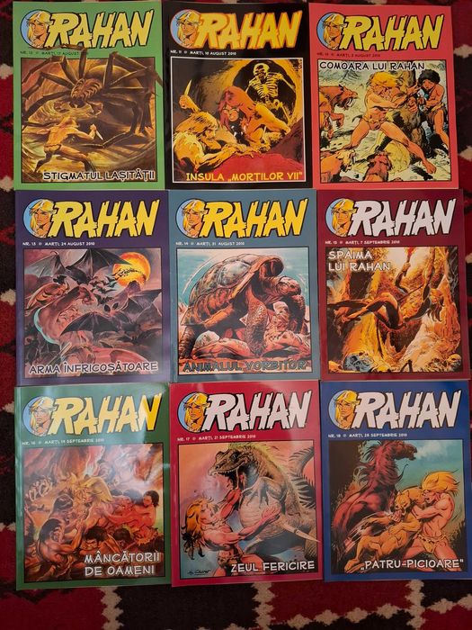 COLECȚIE COMPLETĂ RAHAN  (56 de Numere) 2010