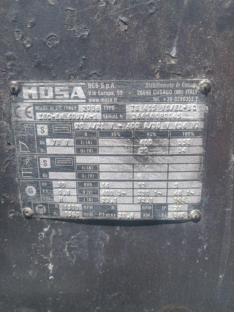 Generator trifazic 16 kva diesel