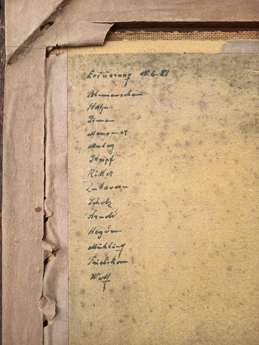 Tablou Vechi Autentic De Colecție Pictat