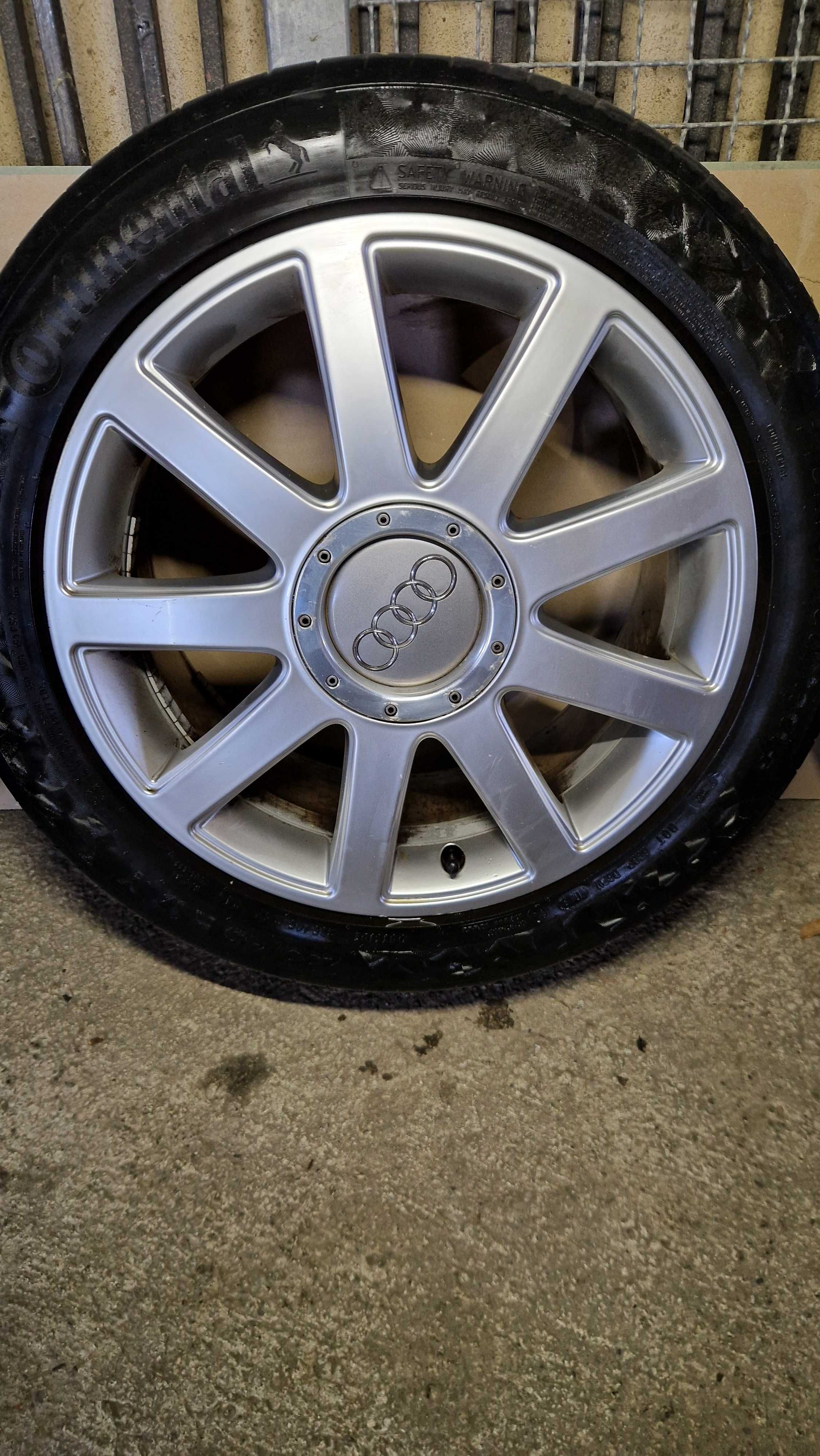 AUDI джанти със летни гуми 245/45/17 7,5J ET43 5×112 ЦО56,6