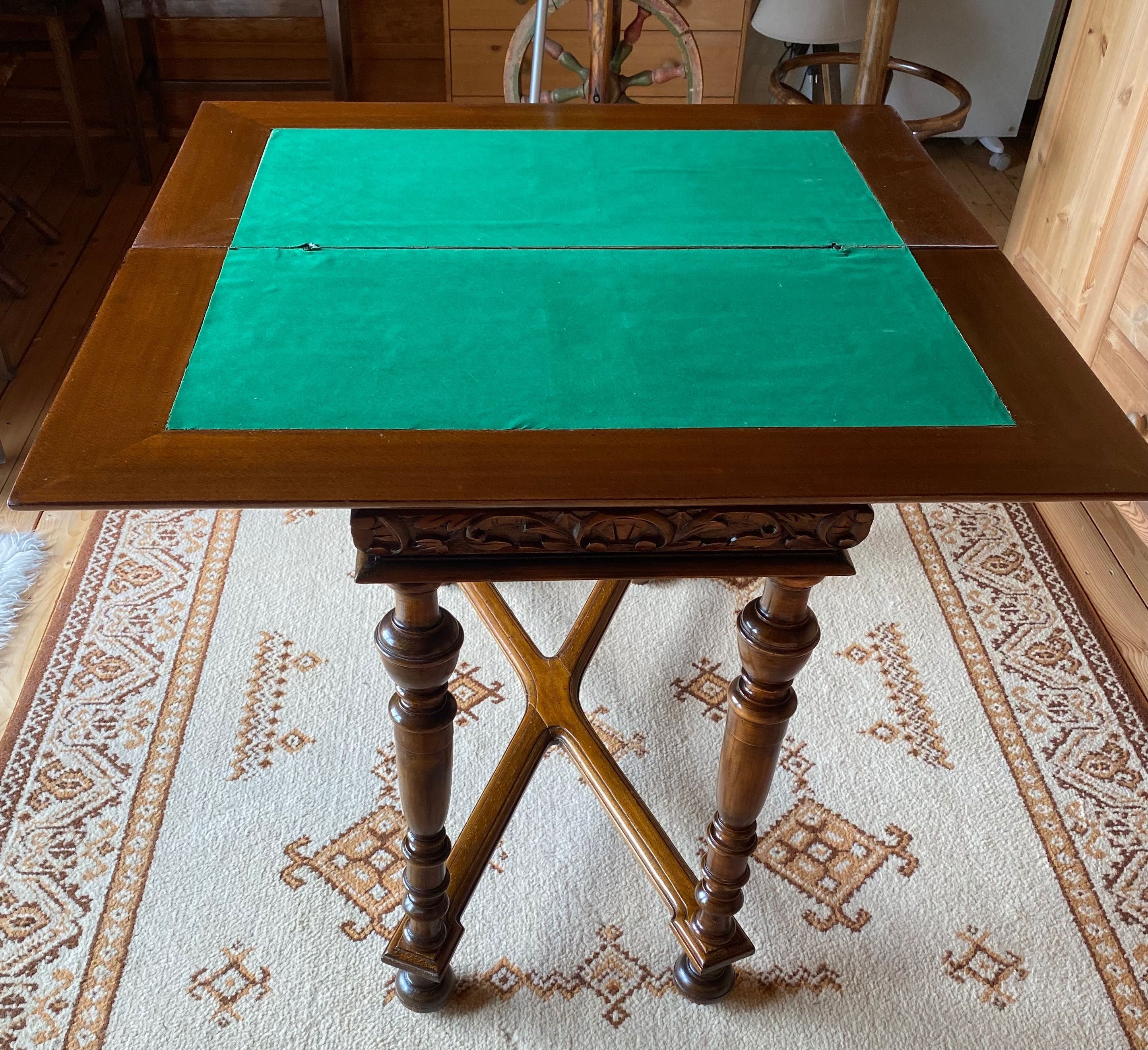 Masă de poker, stil neobaroc anul 1880