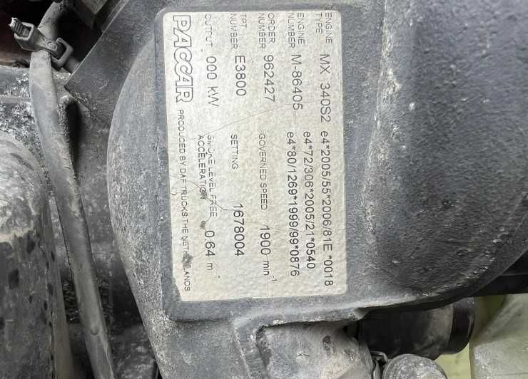 Motor complet MX 340S2 M-86405 DAF XF105 Euro 5 - Piese de motor DAF