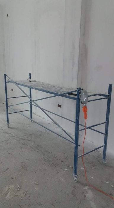 Schelă pe roți demontabilă