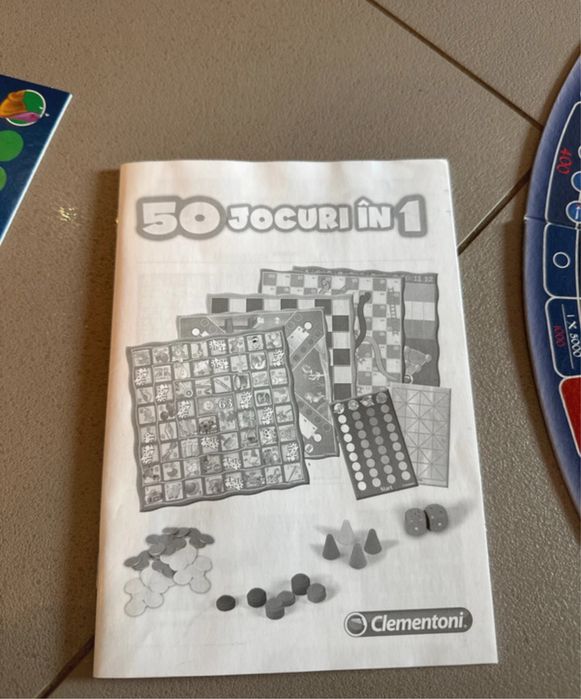 50 de jocuri în 1 – Clementoni