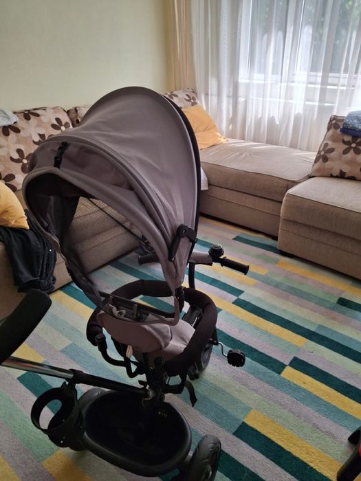 Tricicleta Baby Tiger - Gri