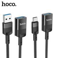 Hoco U107 Кабель удлинитель 1.2м Type-C штекер на USB3.0 OTG