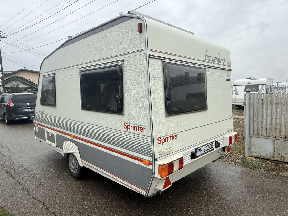 Rulota Beyerland Sprinter 400D ,an 1998,2-3 pers,baie,panouri solare