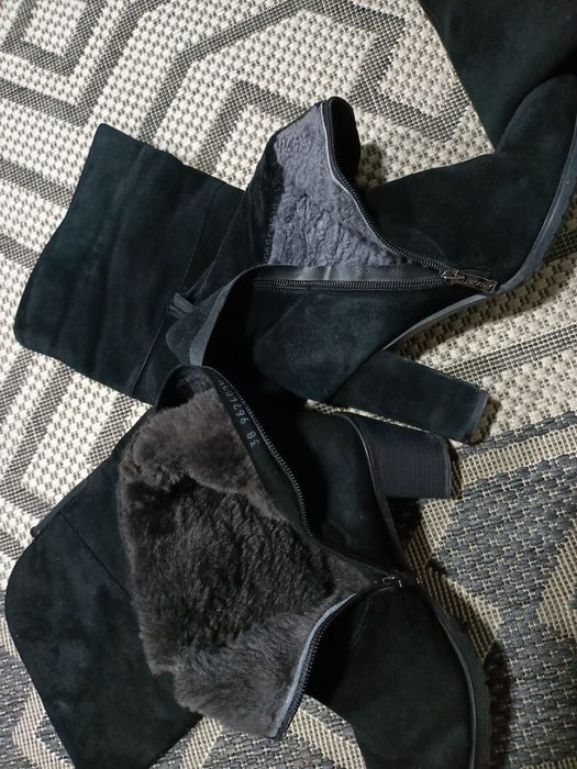 Сапоги ботфорты р-р 38