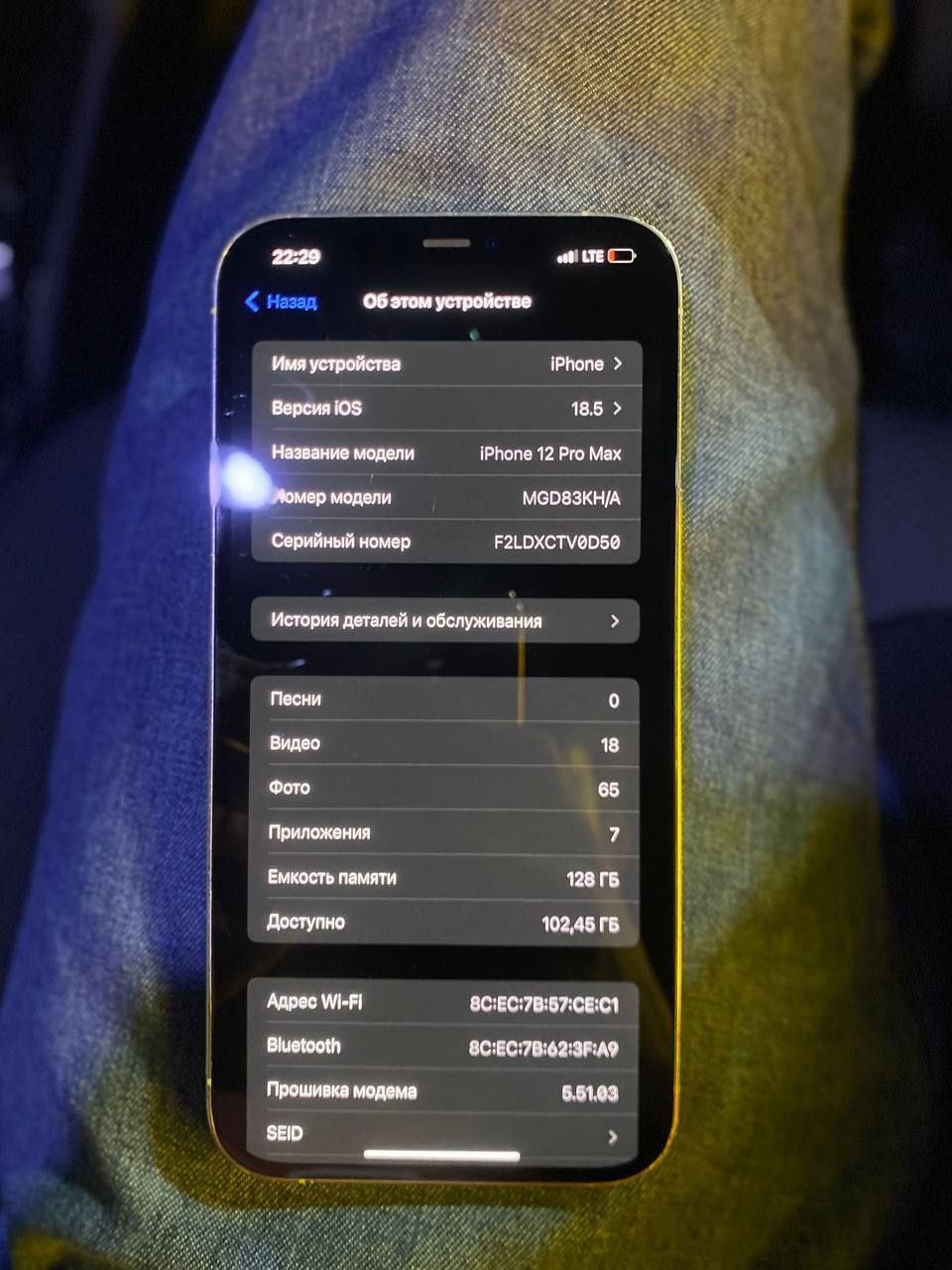 Iphone 12 pro max 128