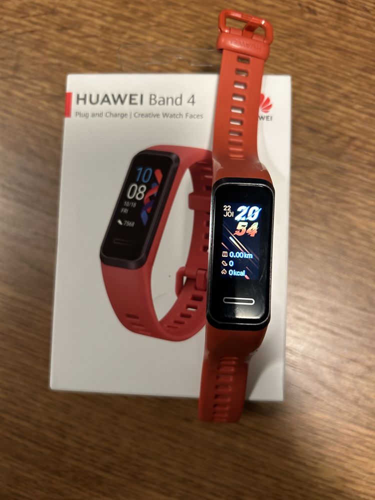 Bratara fitness Huawei Band 4 Sport Band, Sunrise Amber