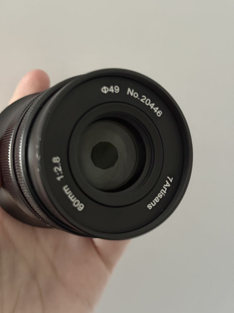 Объектив 7artisans 60mm f/2.8 Macro Lens