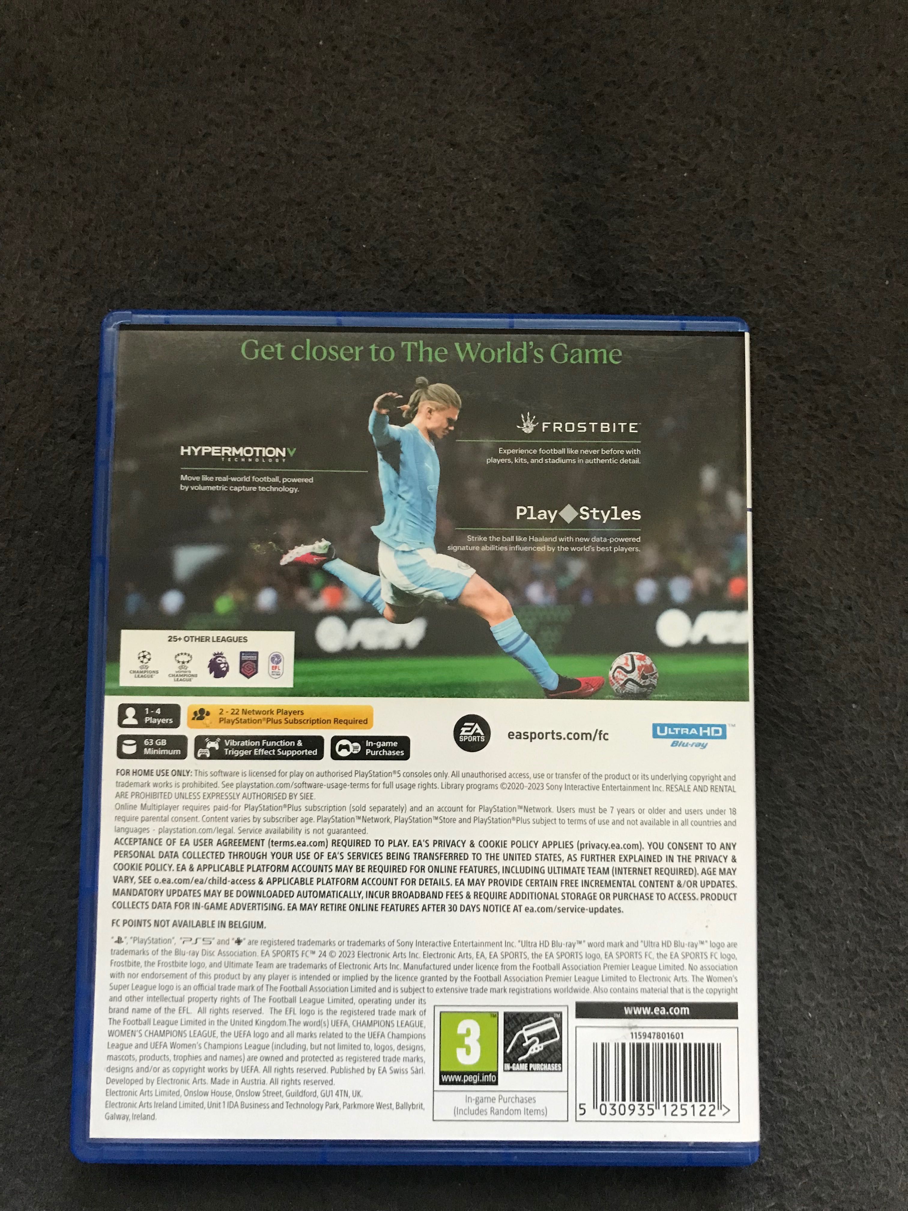 FC 24/FİFA 24 Игра за PS5