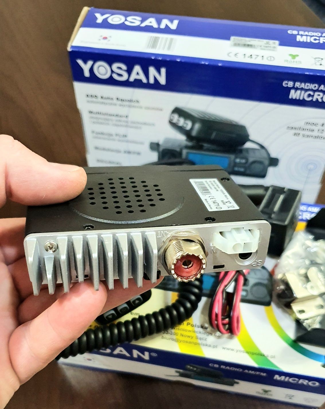 Statie radio CB - Yosan Micro V2 ASC (fabricata in Korea)* produs Nou