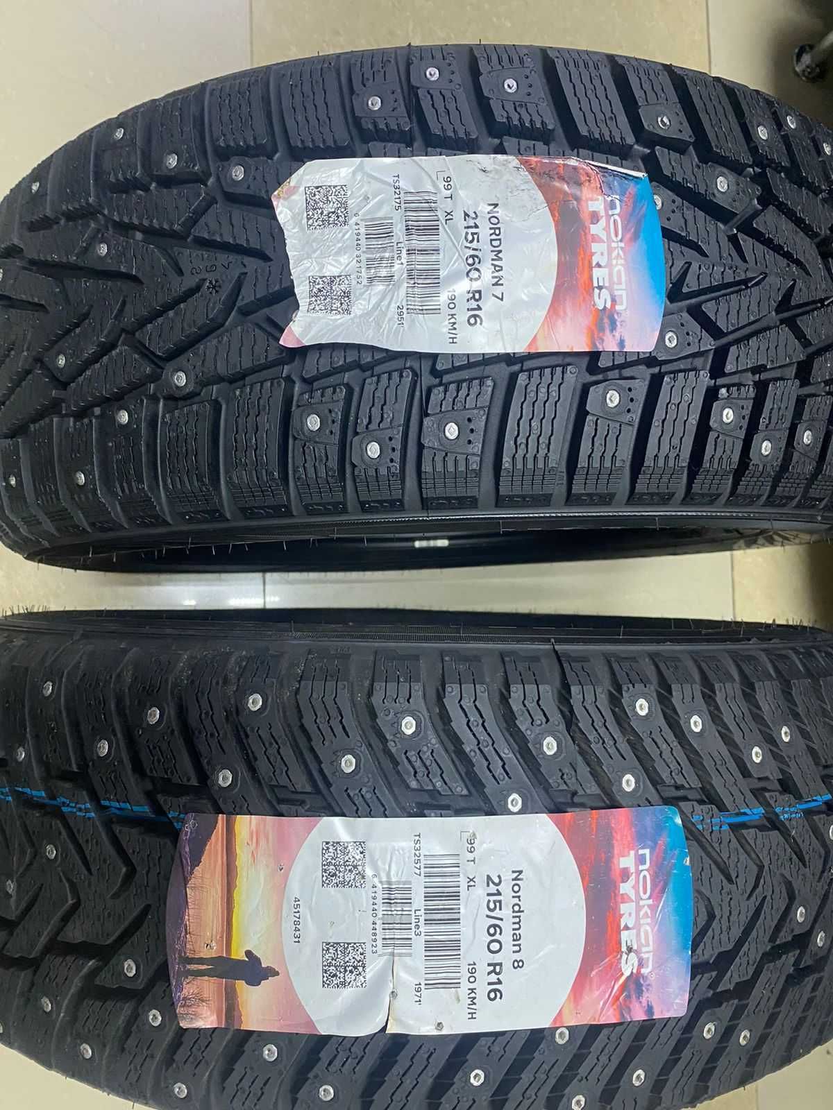 215/60 R16 Nokian Nordman 8 XL 99T (шип)