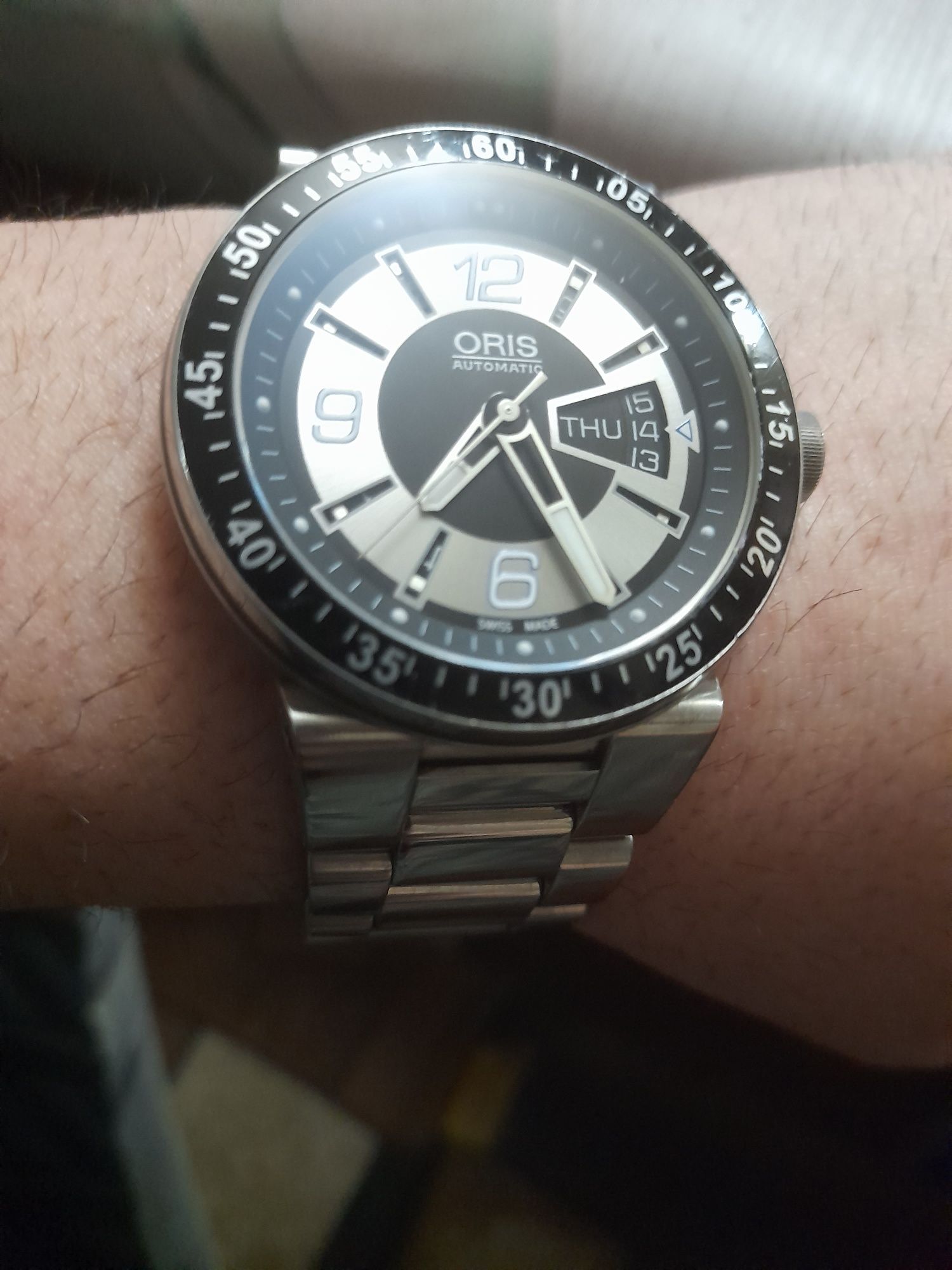 Oris day date automatic