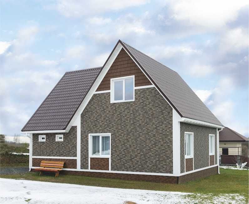 Фасадные панели Стоун Хаус S-Lock Клинкер Нордик, Балтик