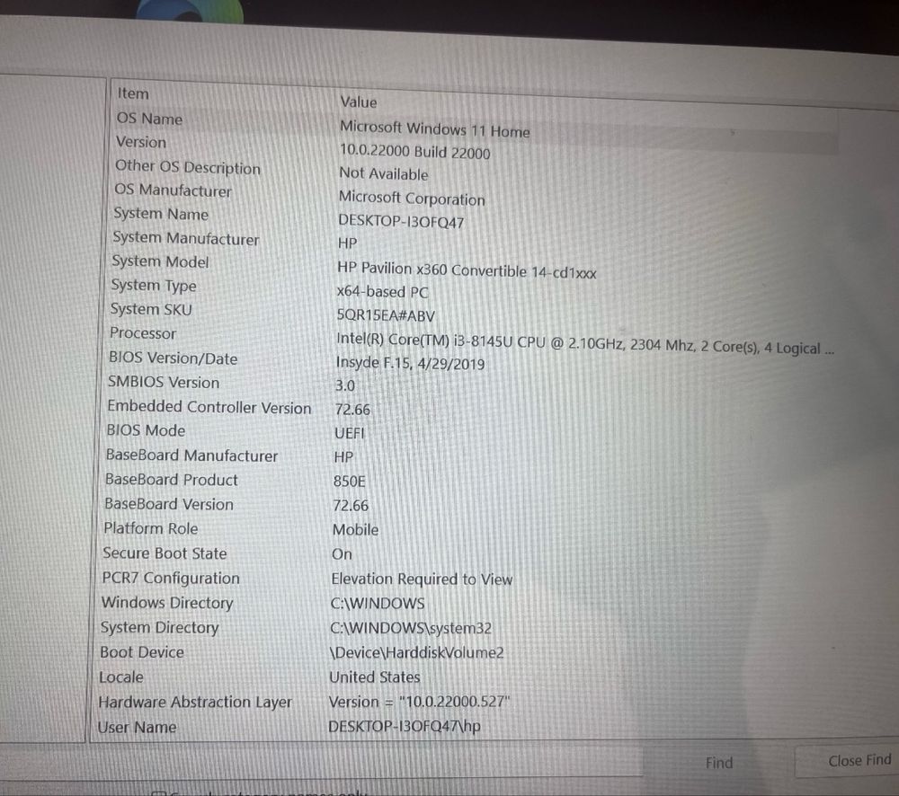 HP Pavilion x360 Convertible 14-cd 1xxx