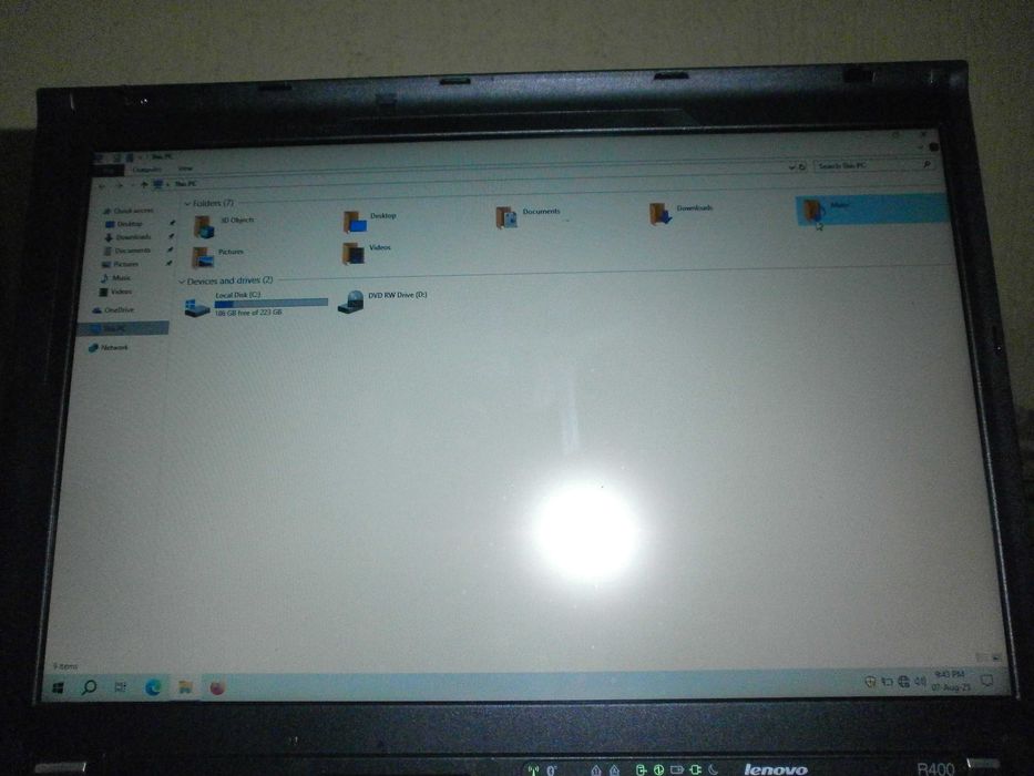 laptop lenovo thinkpad r400