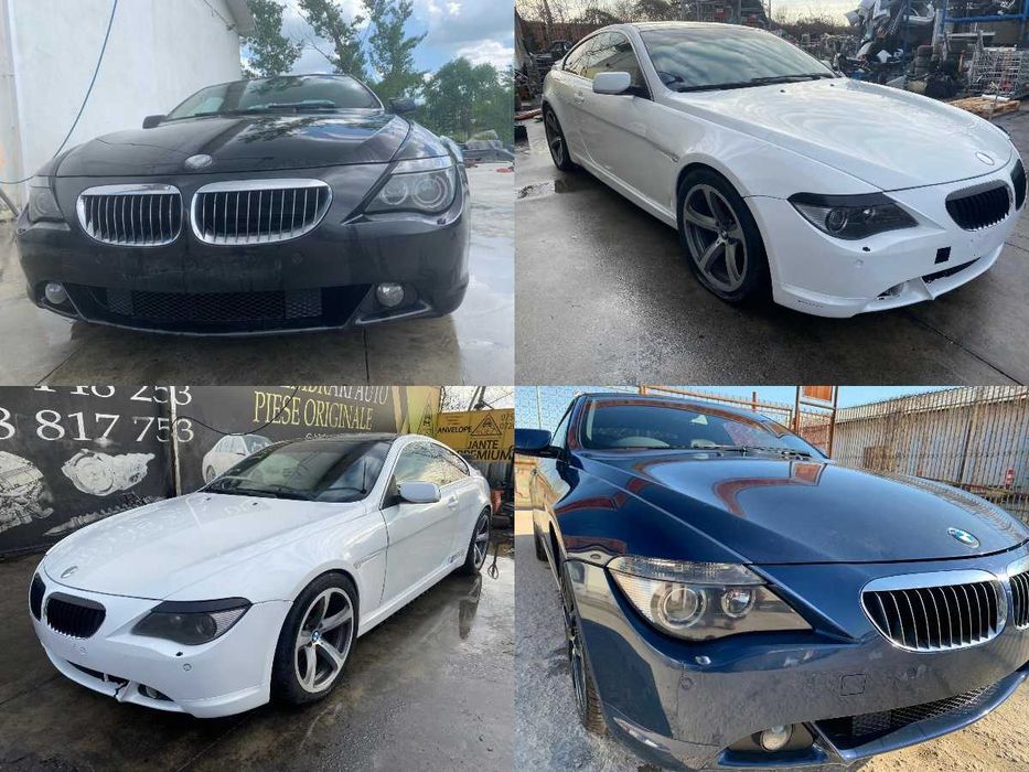 Dezmembrez BMW seria 6 E63 E64 cabrio/630i n52 n54/645i n62/630d m57/