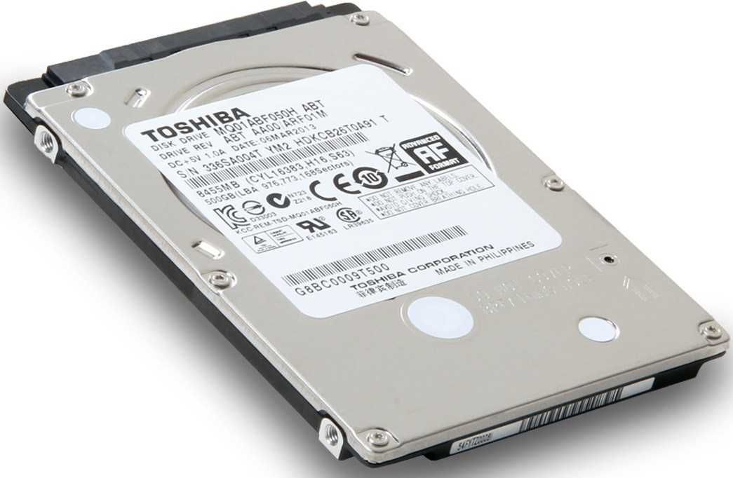 hdd жесткий диск 500 GB на ноутбук 2.5