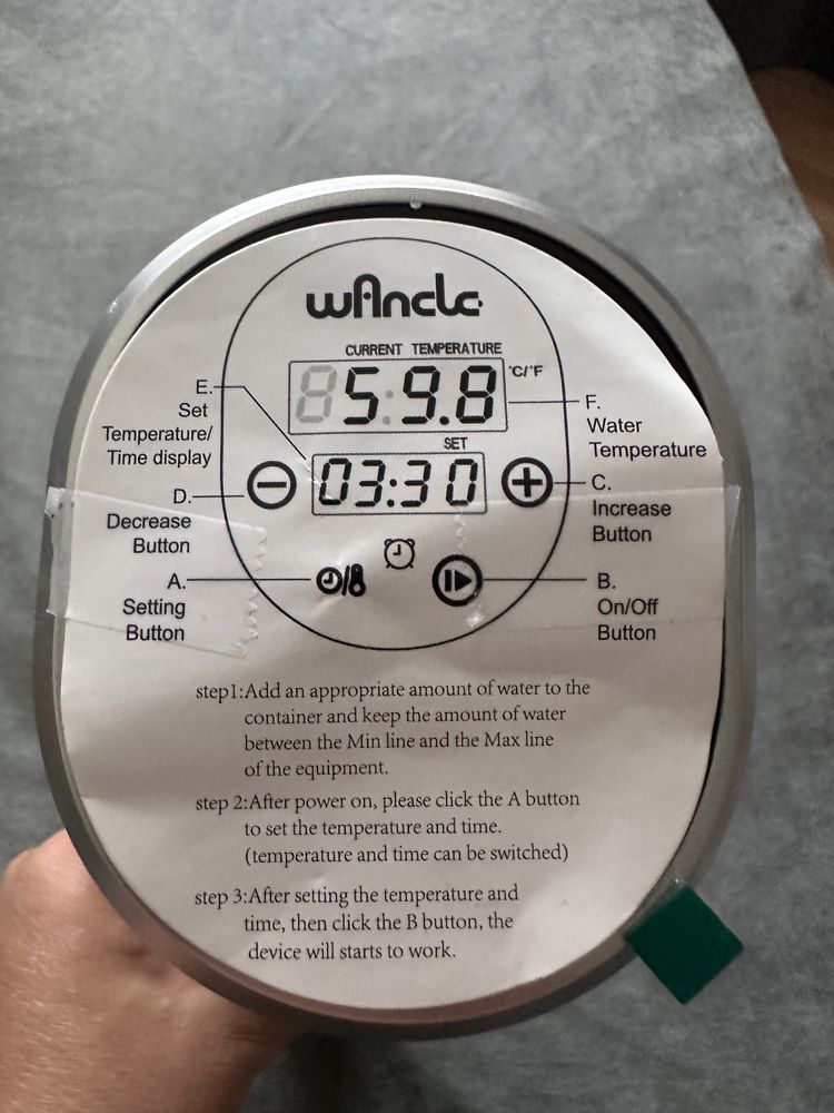 Су вид/Sous Vide