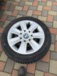 Cauciucuri hankook iarna 205 55 16 cu jante tabla bmw