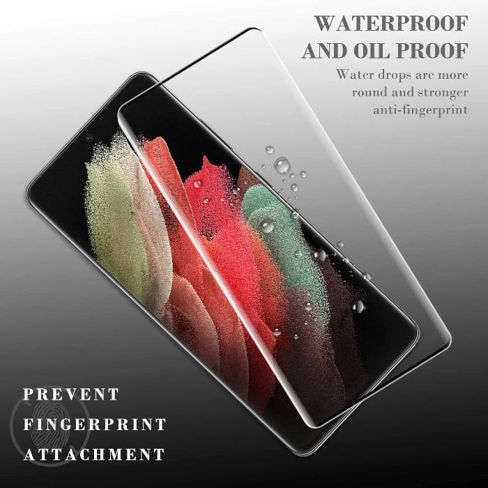 Folie sticla 3D full pt. Samsung Galaxy S21 , S21 Plus , S21 Ultra 5G