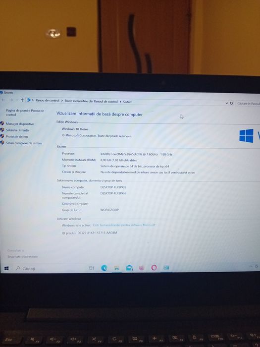 Vând laptop lenevo ideaPad S145-14IWL