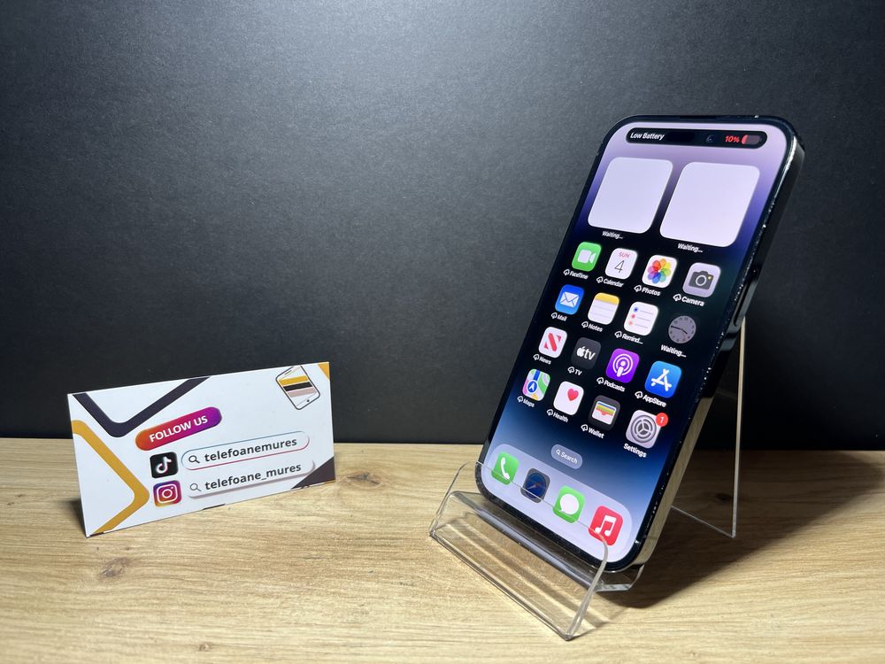 Iphone 14 Pro 128Gb Negru 24 luni garantie Telefoane Mures