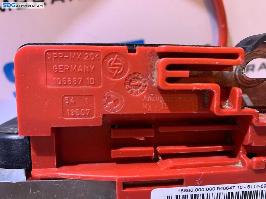 Tablou Panou Sigurante Borna Baterie Acumulator BMW Seria 1 E81 E87 2004 - 2013 Cod 6936653 6938504 6938501[S0325]