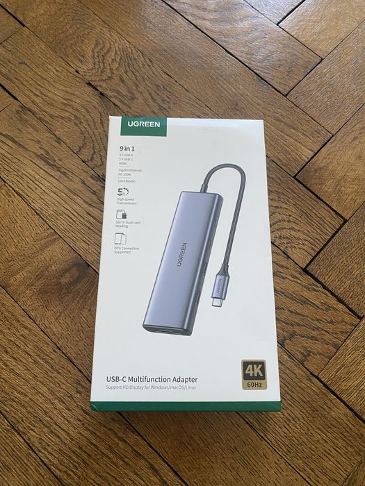 Ugreen 9-in-1 Multifunctional USB-C Hub CM490