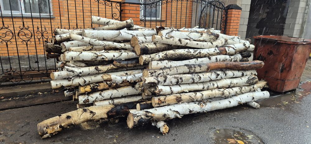Продам березу на дрова
