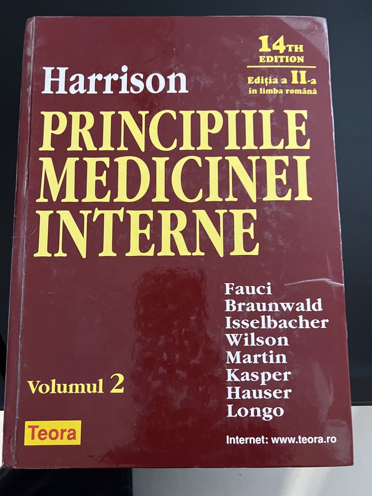 Harrisons editia 14 2001