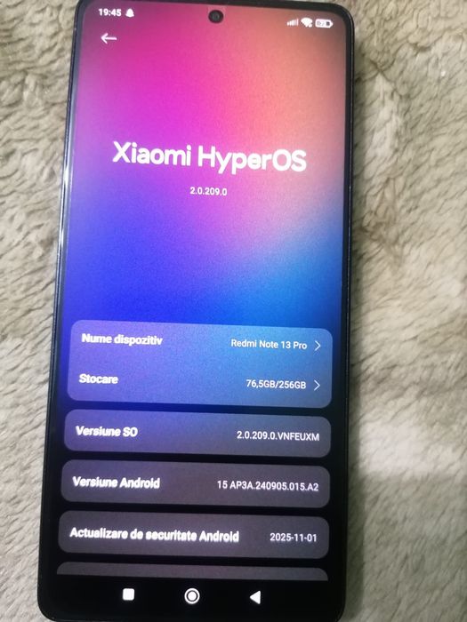 Xiaomi Redmi Note 13 Pro 256GB black