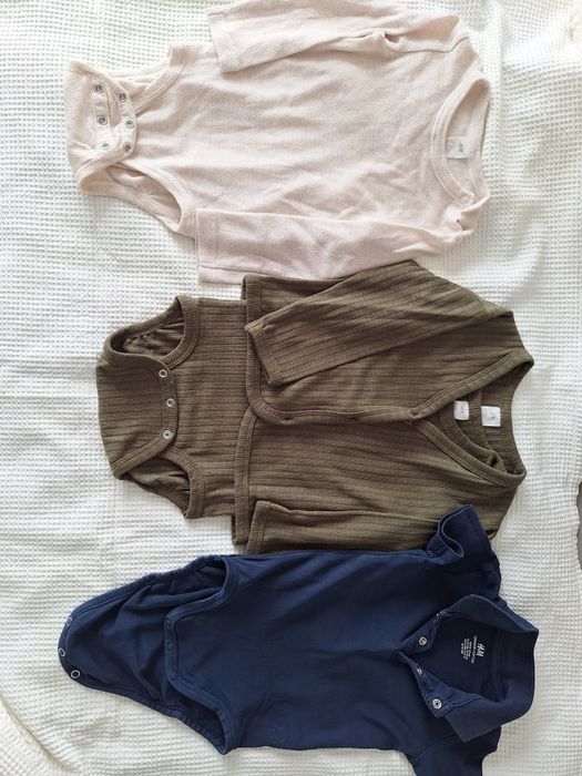 Lot body continut lana H&M copii m.86