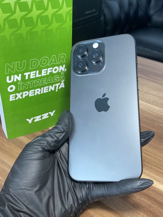 iPhone 16 Pro Max / 256 GB / Sănătate baterie 100% / Ca nou