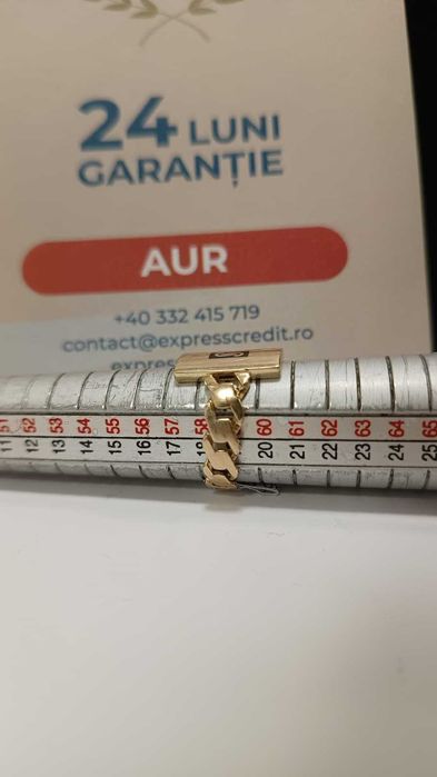 (Ag24) Inel aur 14K 3.08gr B44544.3- Garantie 2 ani!