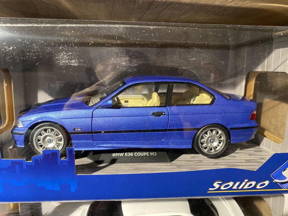 BMW E36 M3 COUPE machetă auto scara 1:18