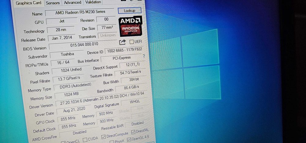 laptop Toshiba satellite i3 gen 4