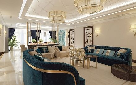 Ремонт квартир дизайнерский четырёх комнатной квартиры
