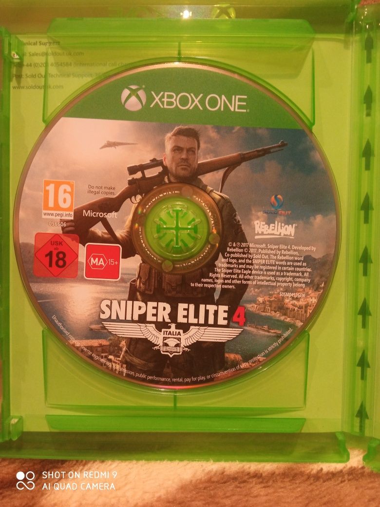 Vănd sau schimb joc de Xbox One Sniper Elite 4