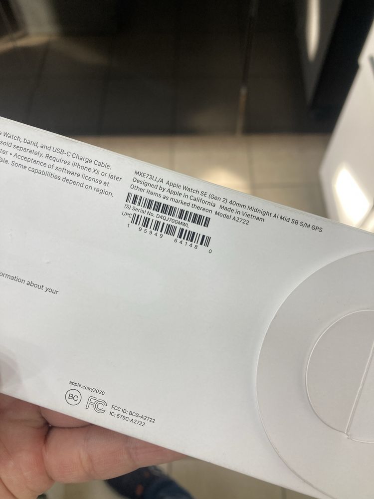 Apple watch SE 2 40mm Orginal