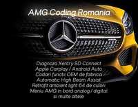 Codari Mercedes-Benz  Apple Carplay Android Faza lunga Semne AMG Menu