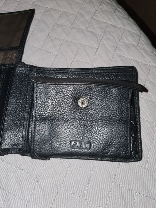 Мъжки портфейл естествена кожа Арт ART